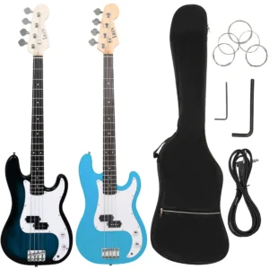 Unveiling the Versatility: A Comprehensive Review of the 4-String Electric Bass Guitar with All Essential Accessories