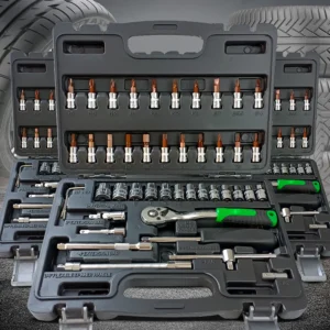 46-Piece Chrome Vanadium Steel Tool Set: A Comprehensive Solution for Machinery Repairs