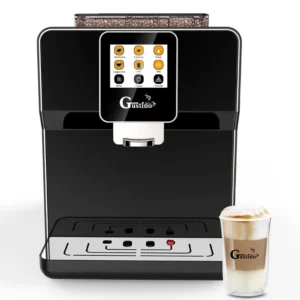 “Revolutionize Your Coffee Experience: Experience Italian-Inspired Excellence with an Automatic Touchscreen Masterpiece”