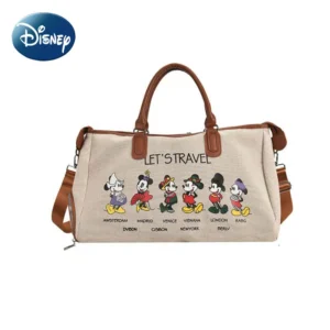 Disney Delights: Exploring the Whimsical Charm of the Mickey Cartoon Luggage Canvas Bag