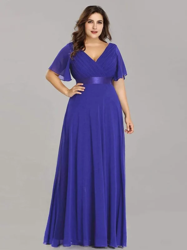 "Unleash Your Inner Glamour: An Enchanting Collection of Plus Size Long Dresses for Special Occasions in 2023"